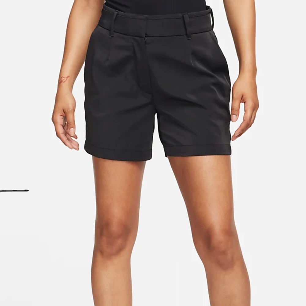 Cream color Nike Shorts with Tailored Flat Front Design - Picture 10 of 14